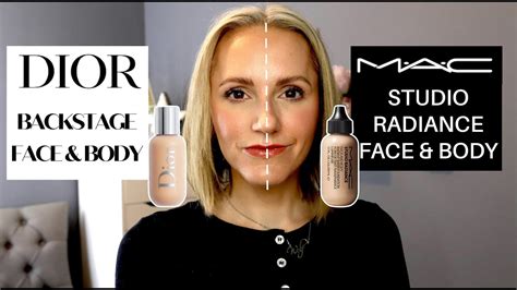 dior face and body vs mac face and body|Dior body foundation.